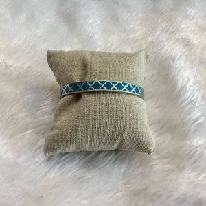 Alex and Ani Teal Cuff Bracelet (Summer 2017)